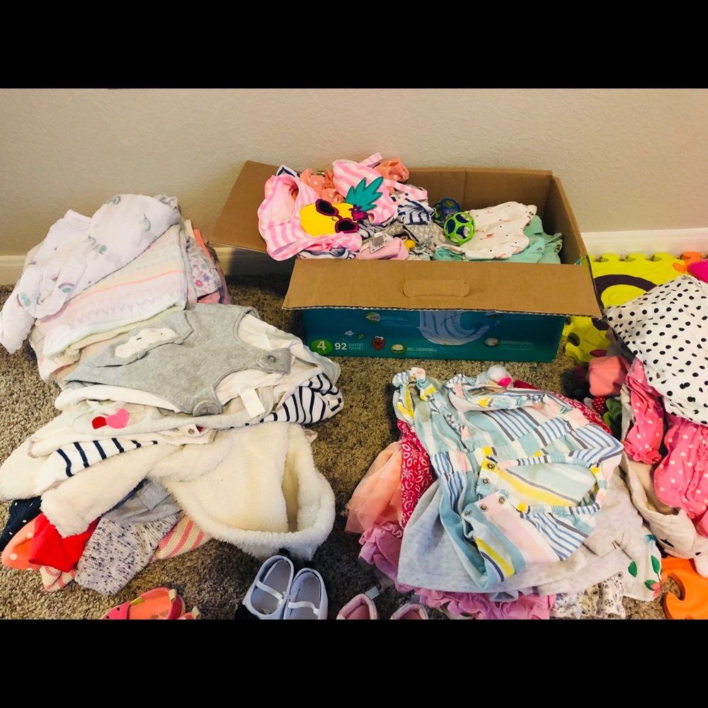 3-6 6-9 girl clothes